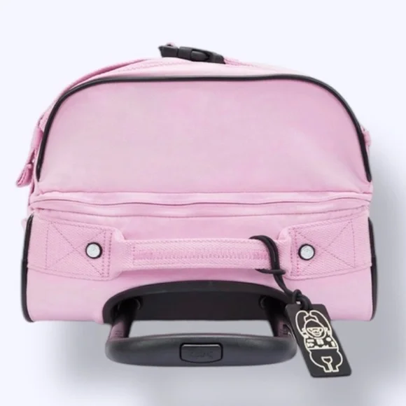 Kipling Aviana Suitcase S Travel Bag Rolling Carry-On Duffle & Luggage Lock Pink - Picture 9 of 12